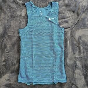 NWOT RARE Nike Pro Elite 2022 Track Sprint Singlet Tank Blue Size M